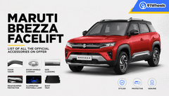 Maruti Brezza Facelift: List of All the Official Accessories on Offer